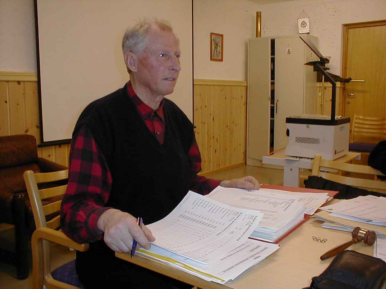 Tidligere formann Haugland leder styrem&oslash;tet med h&aring;rd h&aring;nd ...